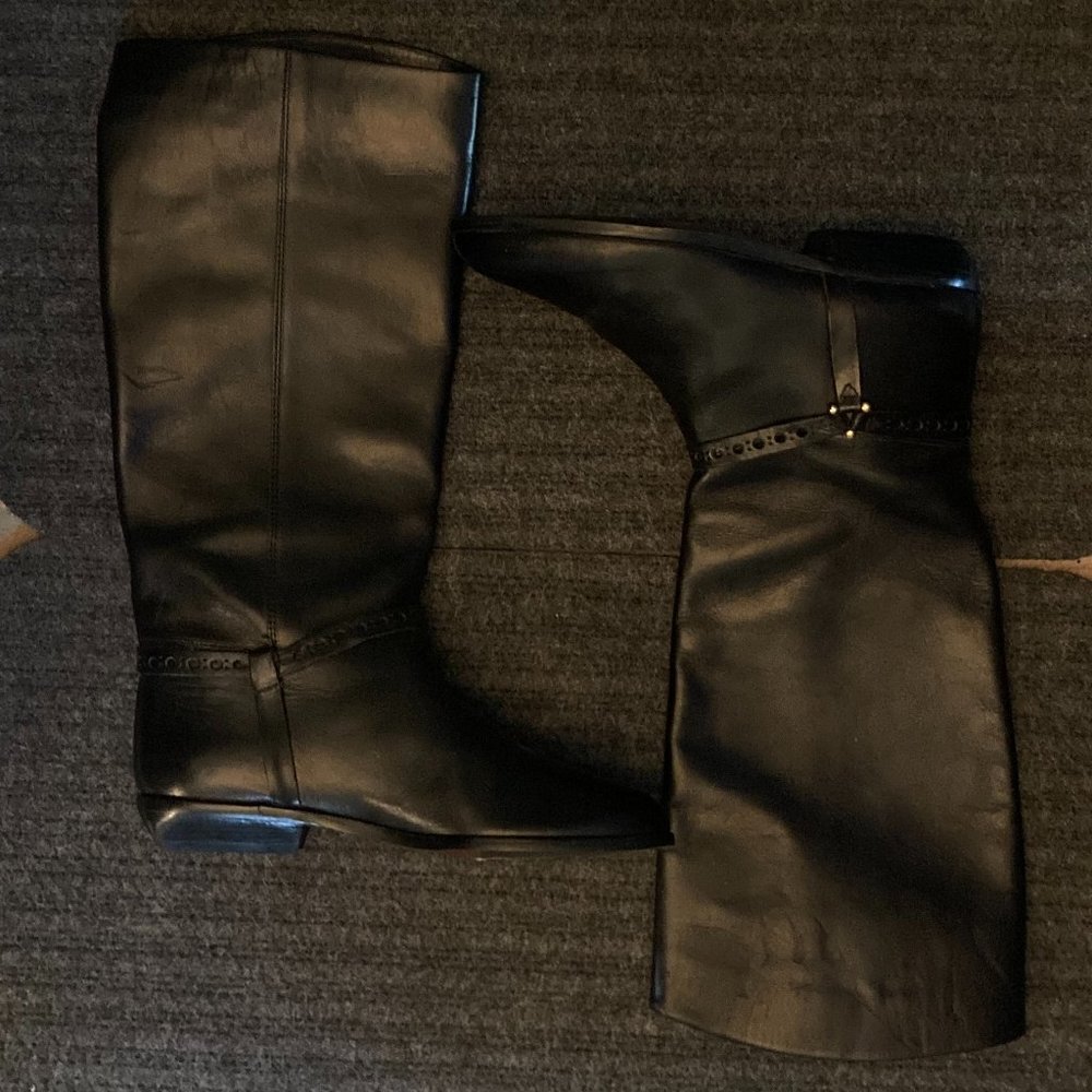 Riding Boots Officer Boots Beautiful Etienne Aigner Boots Size 8